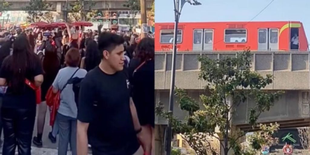 VIDEO: Conductor del Metro detiene el avance del tren para ver concierto en el Estadio GNP –