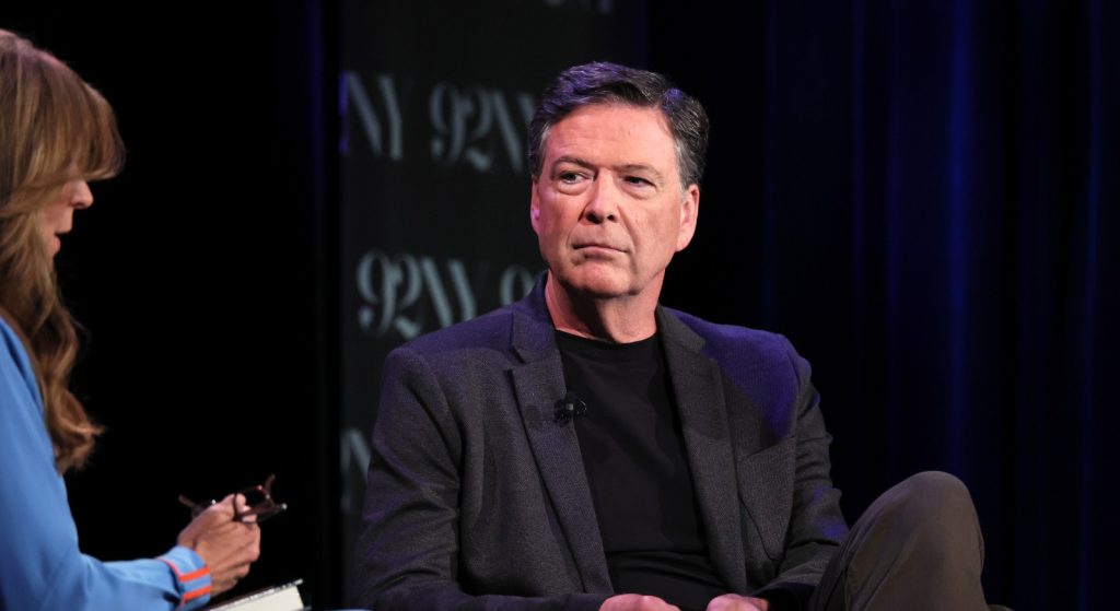 James Comey Blames His Own Wife After He Posted Threatening Anti-Trump Post