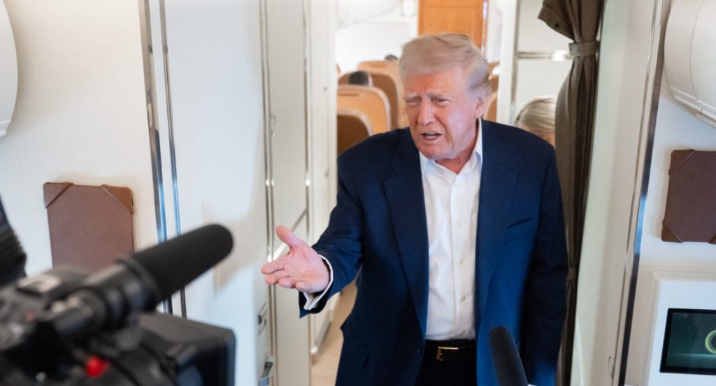 Trump Says Things Are Moving In The Right Direction After First 100 Days