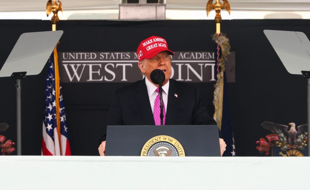 Trump Reaffirms No Men ‘In Women’s Sports’ During West Point Speech