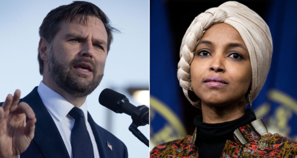 VP Vance Rips Ilhan Omar Over Resurfaced ‘Fearful of White Men’ Clip