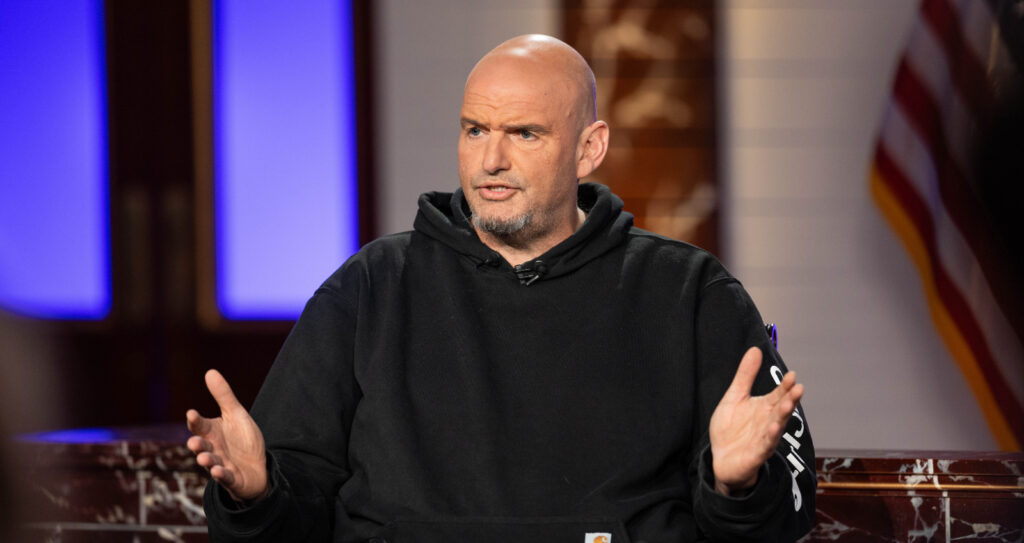 Fetterman Breaks With Fellow Dems Over L.A. Riots Following ICE Arrests