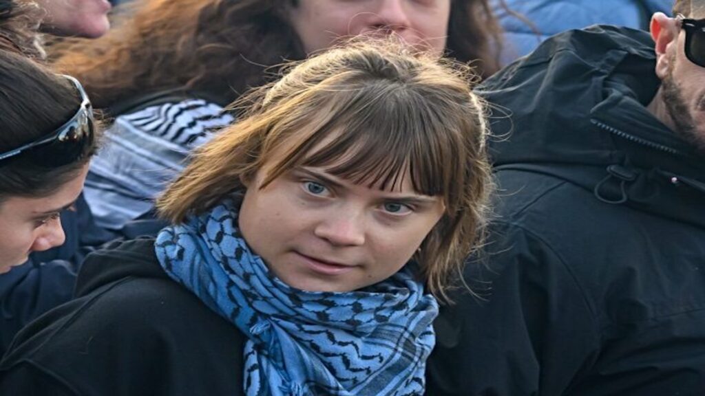 Thunberg Handcuffed in London While Supporting Pro-Palestinian Protesters